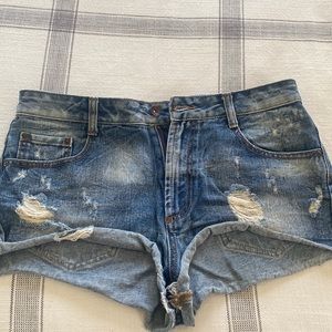 Zara denim short